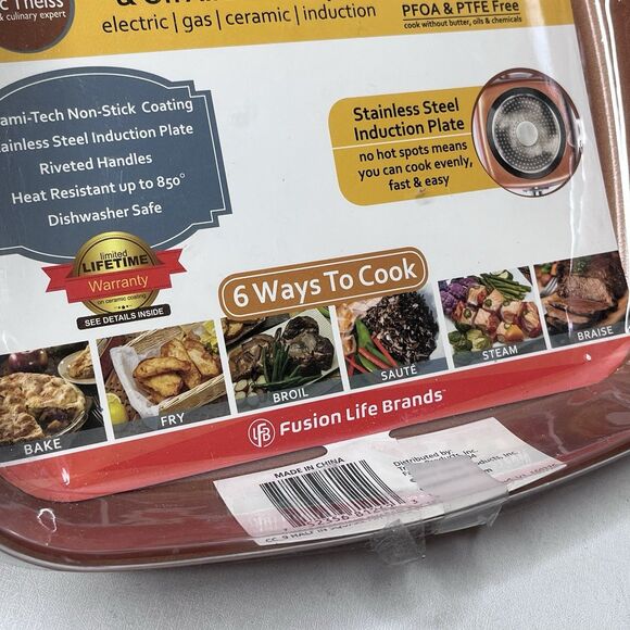 Copper Chef New With tags 9.5” Nonstick Fry Pan - Picture 5 of 8